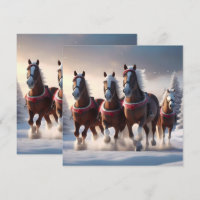 Galloping Through the Snow: Santa’s Magical Horses