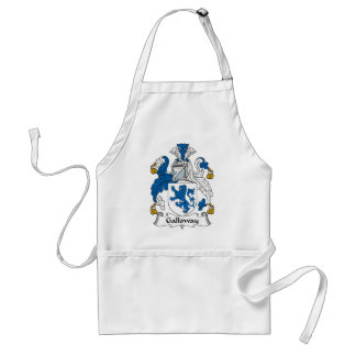 Galloway Family Crest Standard Apron