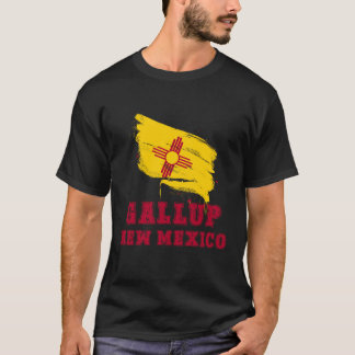 Gallup New Mexico NM Splatter Trip Vacation Souven T-Shirt