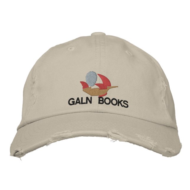 Galn Books Embroidered Hat (Front)