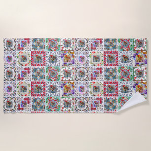 Galo de Barcelos, Portugal Beach Towel