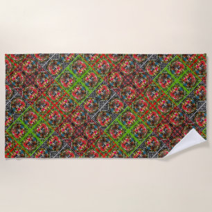 Galo de Barcelos, Portugal Beach Towel