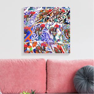 Galo de Barcelos, Portugal Canvas Print