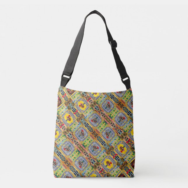 Galo de Barcelos, Portugal Crossbody Bag (Front)