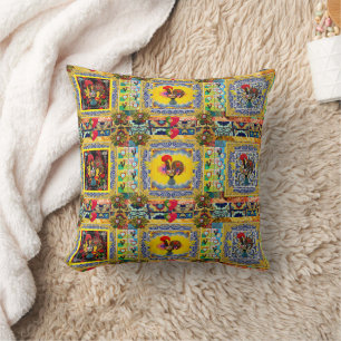 Galo de Barcelos, Portugal Cushion