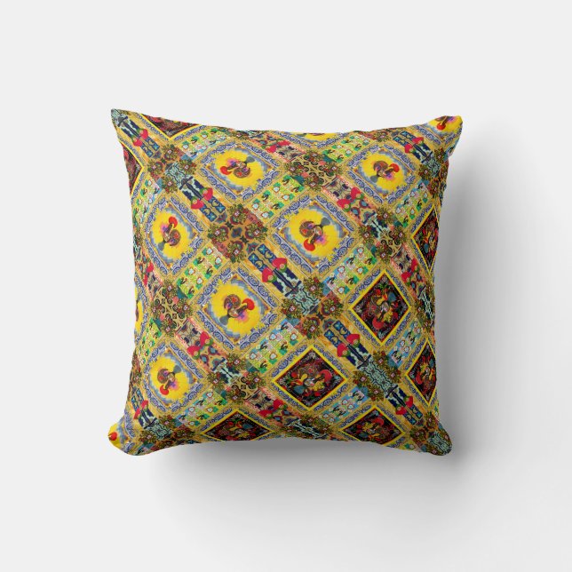 Galo de Barcelos, Portugal Cushion (Front)