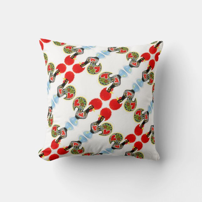 Galo de Barcelos, Portugal Cushion (Front)