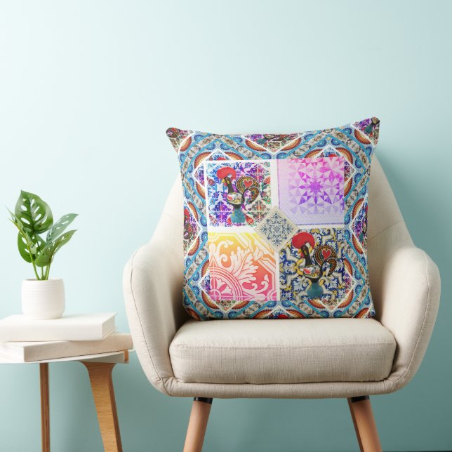 Galo de Barcelos, Portugal Cushion (Chair)