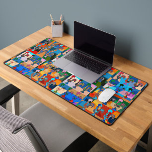 Galo de Barcelos, Portugal Desk Mat