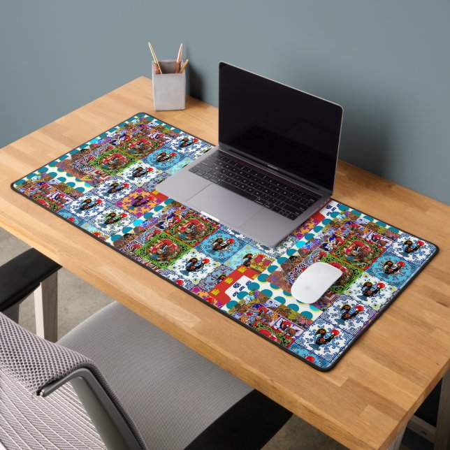 Galo de Barcelos, Portugal Desk Mat (Office 2)