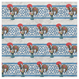 Galo de Barcelos, Portugal Fabric