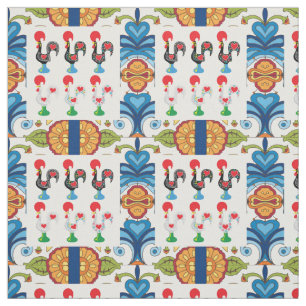 Galo de Barcelos, Portugal Fabric