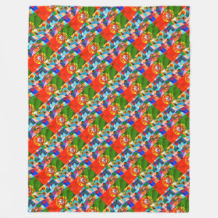 Galo de Barcelos, Portugal Fleece Blanket