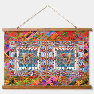 Galo de Barcelos, Portugal Hanging Tapestry