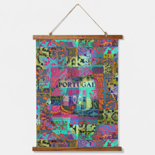 Galo de Barcelos, Portugal Hanging Tapestry