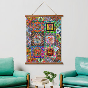 Galo de Barcelos, Portugal Hanging Tapestry