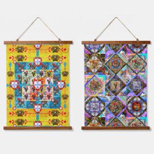 Galo de Barcelos, Portugal Hanging Tapestry