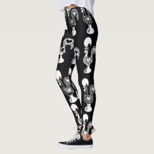 Galo de Barcelos, Portugal Leggings
