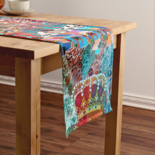 Galo de Barcelos, Portugal Short Table Runner