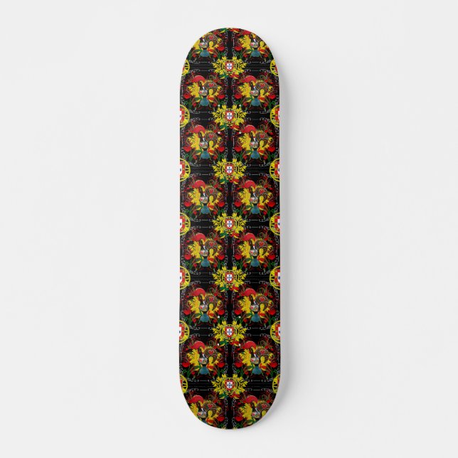 Galo de Barcelos, Portugal Skateboard (Front)