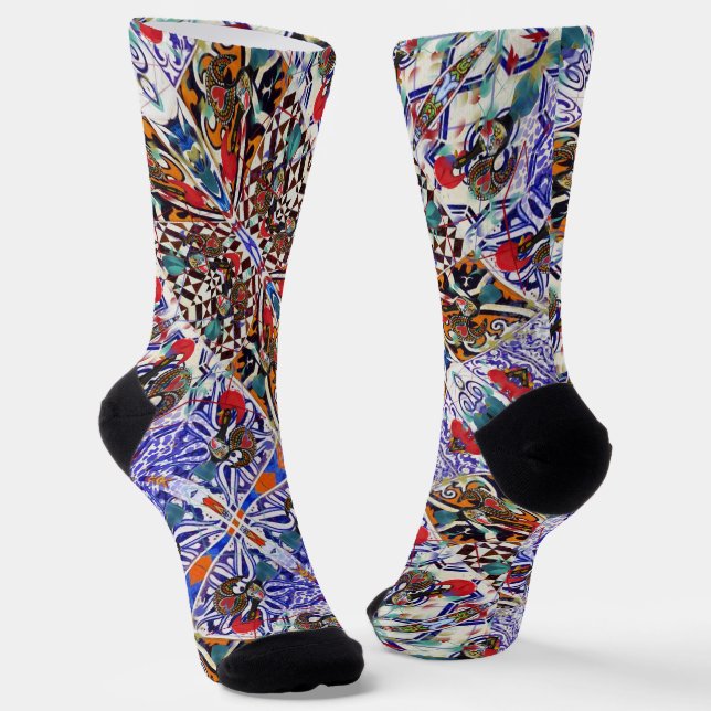 Galo de Barcelos, Portugal Socks (Angled)