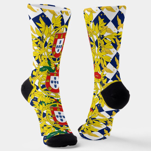 Galo de Barcelos, Portugal Socks (Angled)
