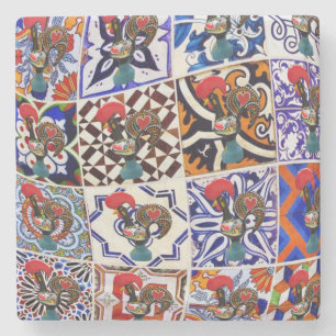 Galo de Barcelos Portugal  Stone Coaster