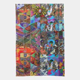 Galo de Barcelos, Portugal Tea Towel