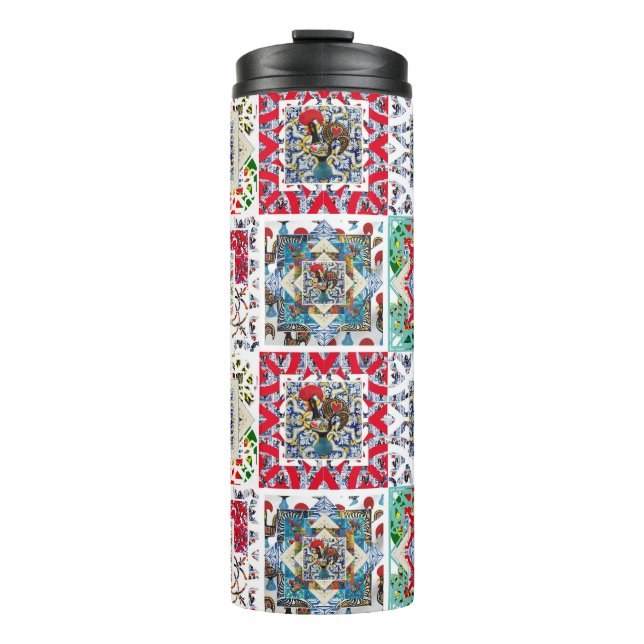 Galo de Barcelos, Portugal Thermal Tumbler (Front)