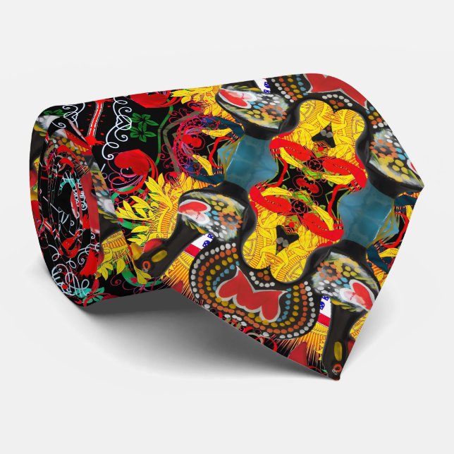 Galo de Barcelos, Portugal Tie (Rolled)