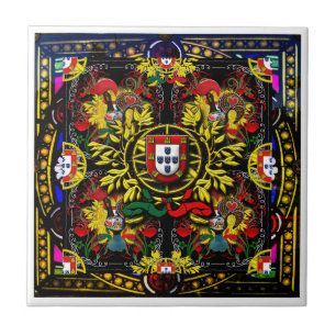 Galo de Barcelos, Portugal Tile