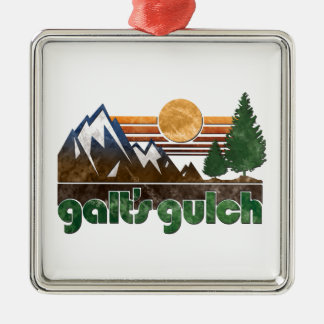 Galt's Gulch Colorado Atlas Shrugged Tree Ornament