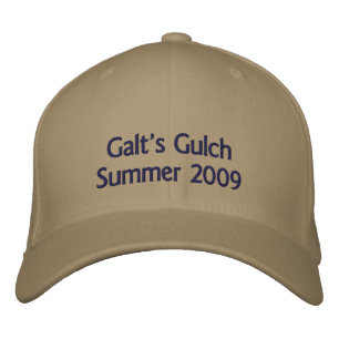 Galt's Gulch Embroidered Hat