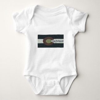 Galt's Gulch - Red White and Blue Combo Design Baby Bodysuit
