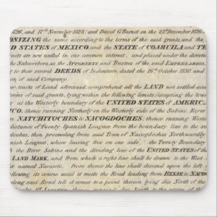 Galveston Bay and Texas Land Company Mouse Pad