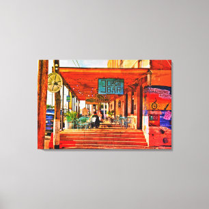 Galveston canvas print