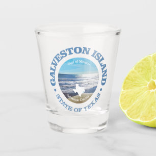 Galveston Island (C) Shot Glass