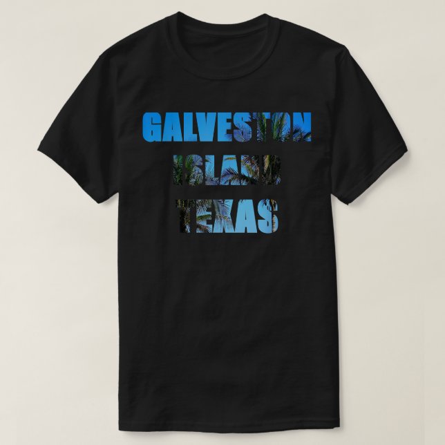 Galveston Island Teas Tee s  (Design Front)