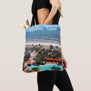 Galveston, Texas All-Over-Print Tote Bag