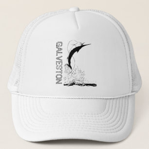 Galveston, TX Sportfishing Trucker Hat