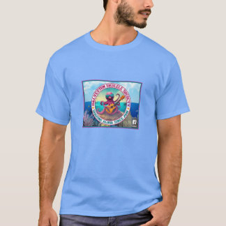 Galveston Ukulele GUS man’s Octopus Banner T-Shirt