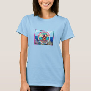Galveston Ukulele GUS The Octopus Women’s T-Shirt