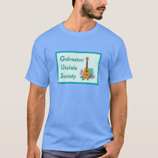Galveston Ukulele Society GUS Standing Logo T-Shir T-Shirt