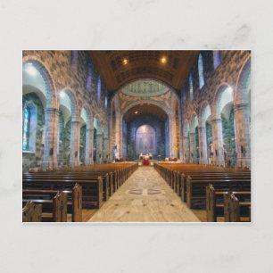Galway cathedral postcard