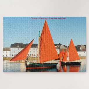 Galway  Sailing Boats Ireland. Jigsaw Puzzle