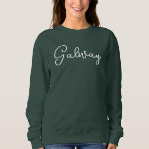 Galway Script City Women’s Sweatshirt
