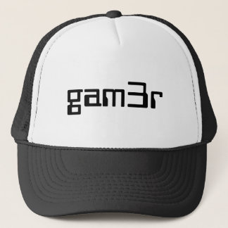 gam3r hat / trucker cap