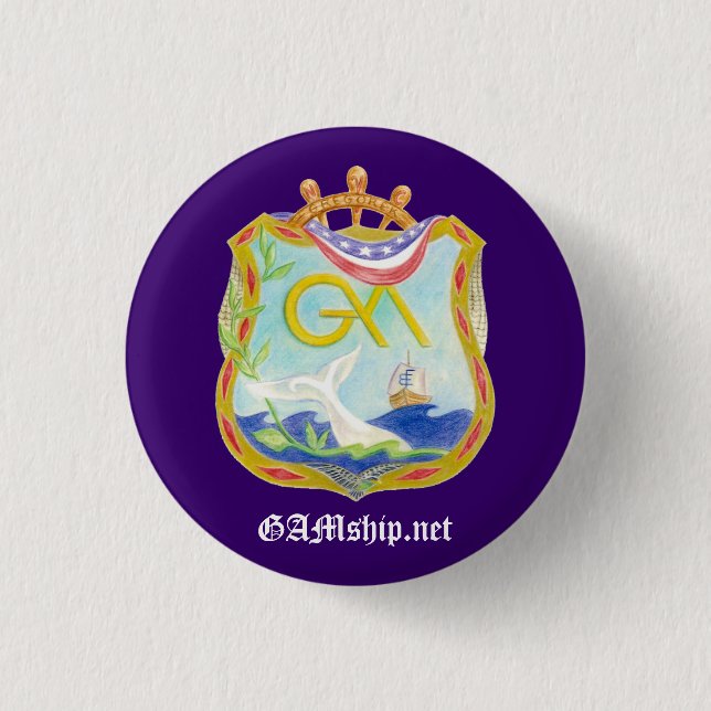 GAM Purple Pledge Pin (Front)