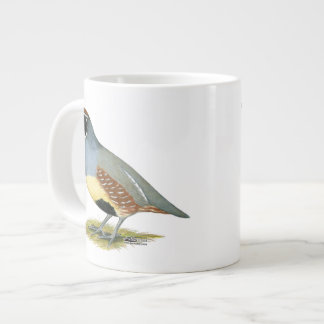 Gambel's Desert Quail Large Coffee Mug
