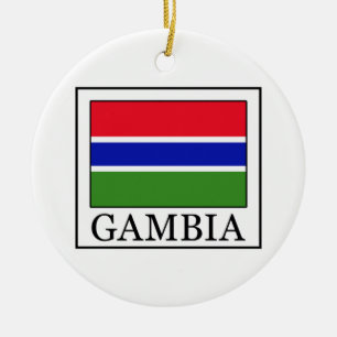 Gambia Ceramic Tree Decoration
